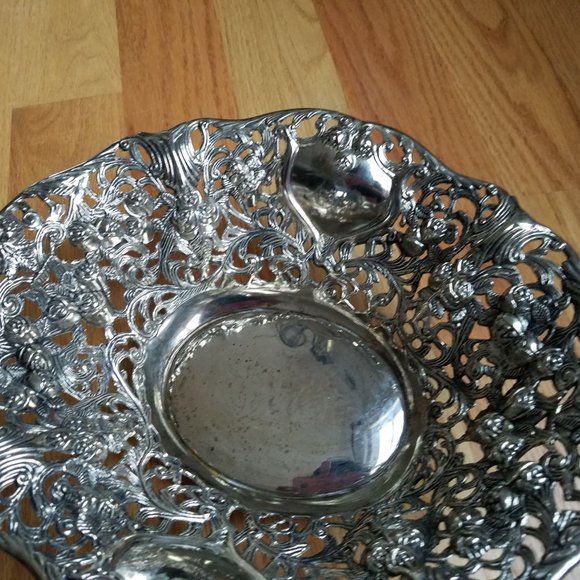 Davco Silver Ltd fruit bowl vintage - Picture 5 of 5